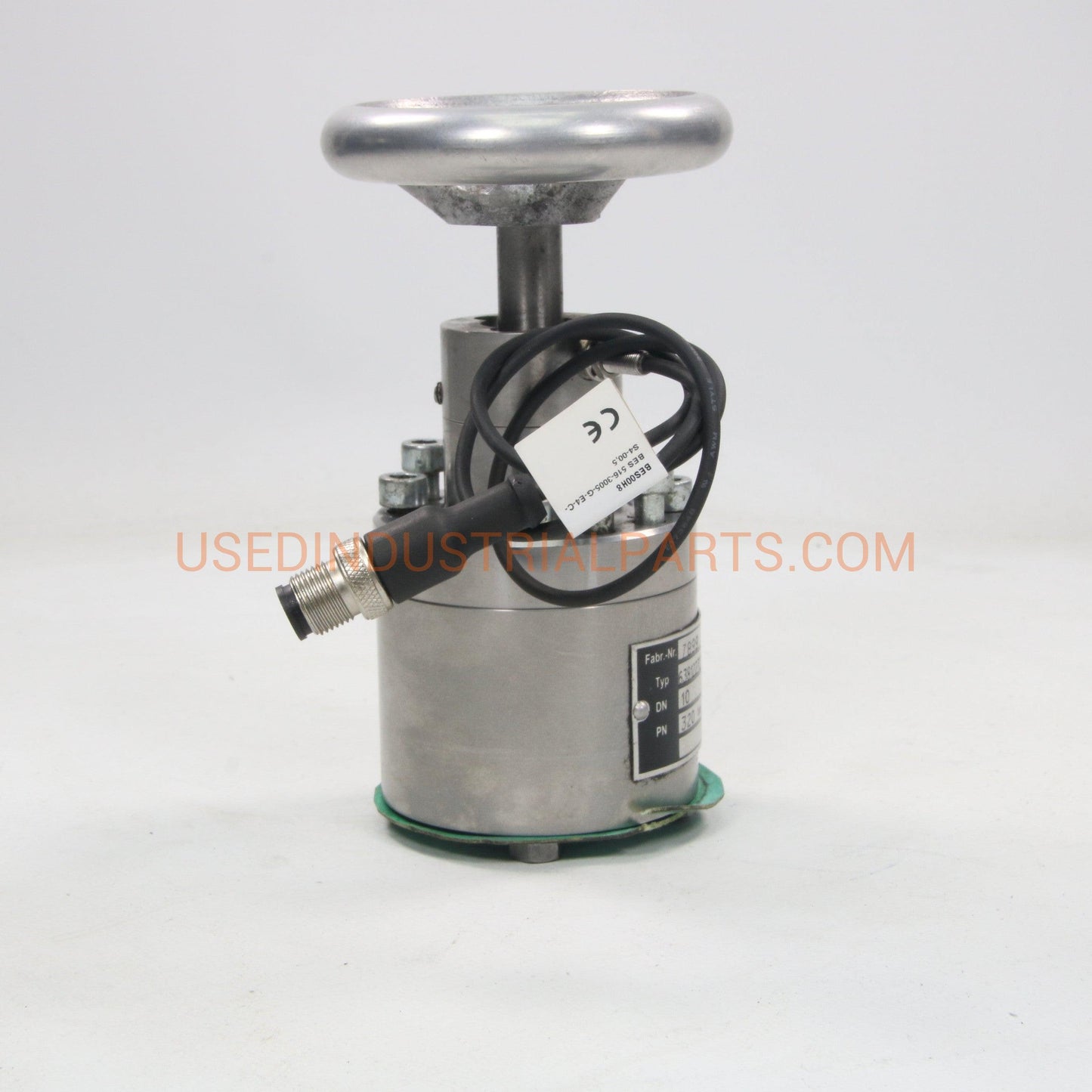 Hauhinco Water Hydraulic Valve with Balluff Inductive Sensor BES00H8-Water Hydraulic Valve/Inductive Sensor-BC-02-02-Used Industrial Parts