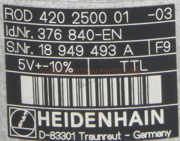 Heidenhain Rotary Encoder ROD 420 2500 01-Rotary Encoder-CD-04-06-Used Industrial Parts