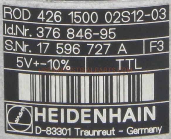 Heidenhain Rotary Encoder ROD 426 1500 02S12-03-Rotary Encoder-CD-04-06-Used Industrial Parts