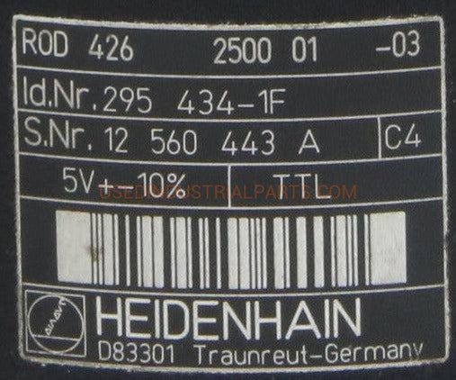 Heidenhain Rotary Encoder ROD 426 2500 01-03-Rotary Encoder-CD-04-07-Used Industrial Parts