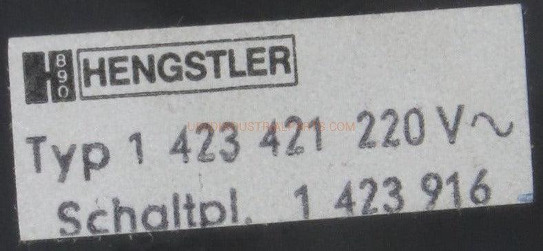 Hengstler 4 Digit Counter 1 423 421-Counter-AC-01-04-Used Industrial Parts