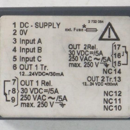 Hengstler Tico 732 Electronic Preset Counter - 0 732 030-Electronic preset counter-Used Industrial Parts
