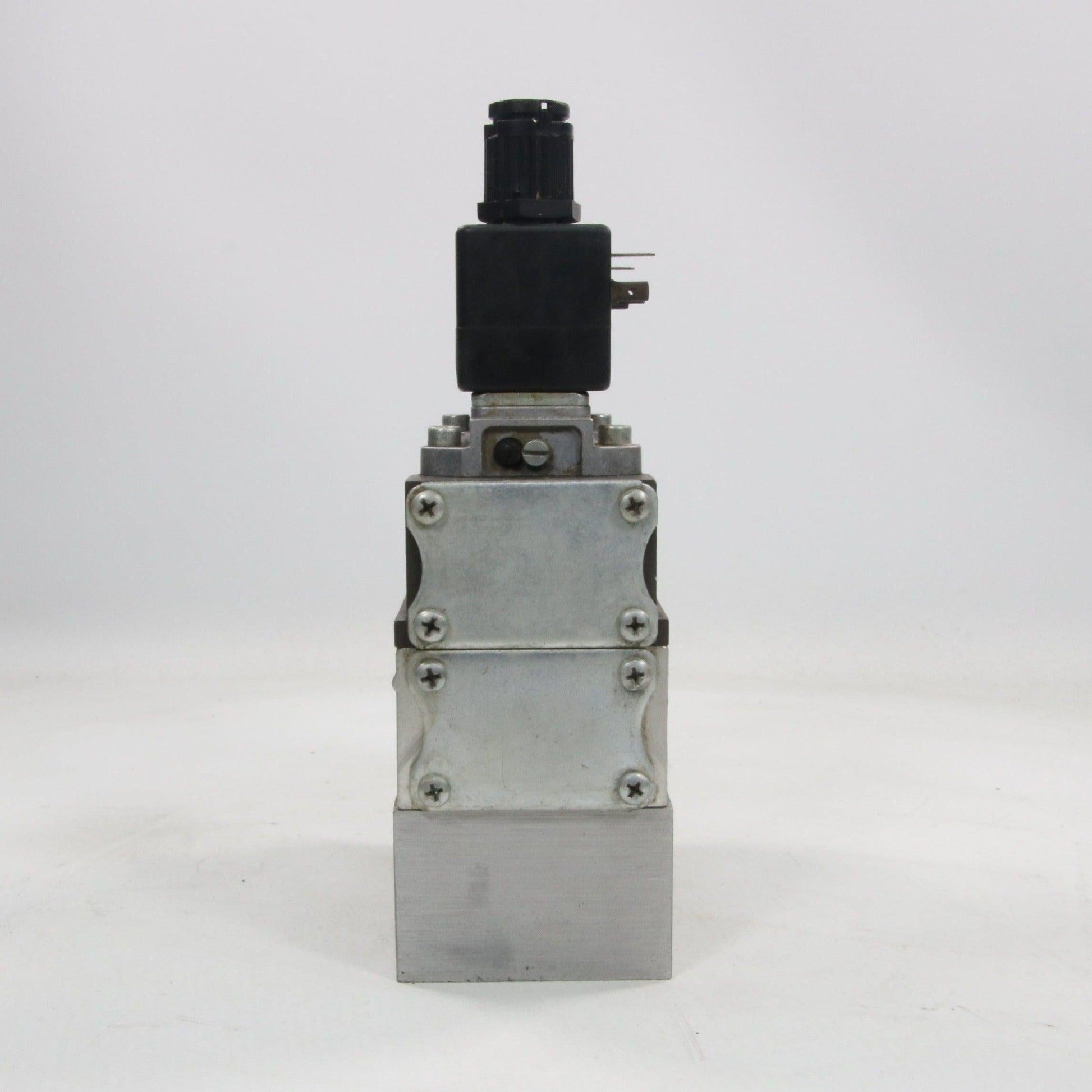 Herion 25 514 01 Double Solenoid Valve - 2 x Herion 0200 Valve Coils-Solenoid Valve-Used Industrial Parts