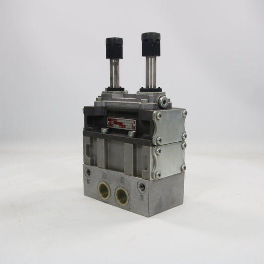 Herion 25 514 01 Double Solenoid Valve - Manual Adjustment-Solenoid Valve-BC-04-03-Used Industrial Parts