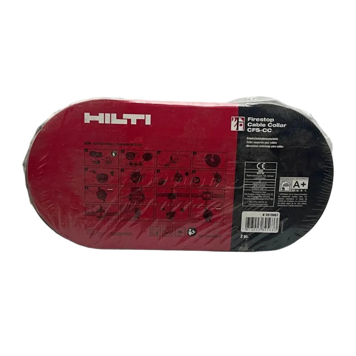 Hilti CSS-CC Firestop Cable Collar - 2/pack-Firestop Cable Collar-Used Industrial Parts