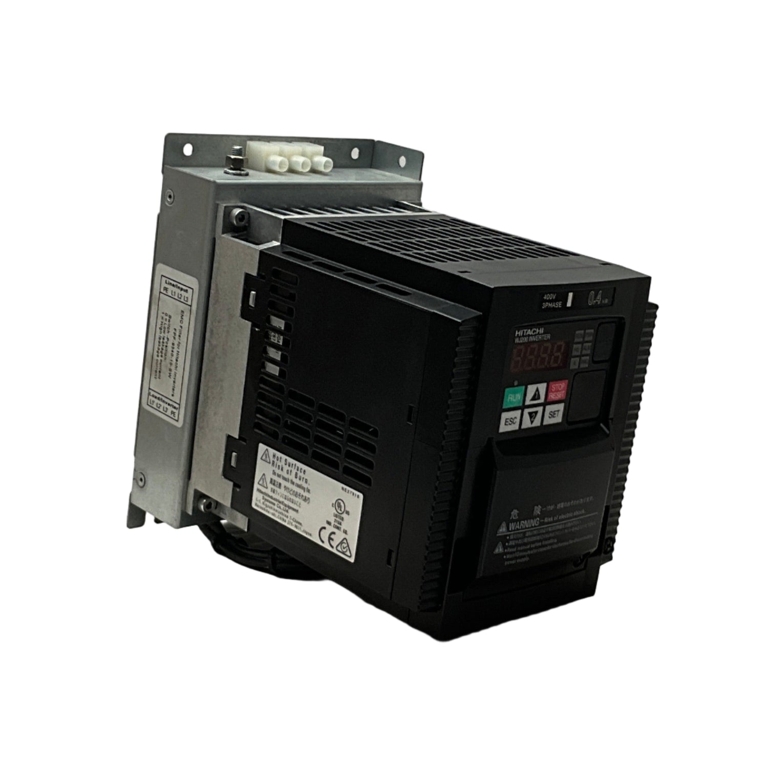 Hitachi WJ200-004HF Inverter-Variable Frequency Inverter-CE-06-06-04-6152428267252-Used Industrial Parts