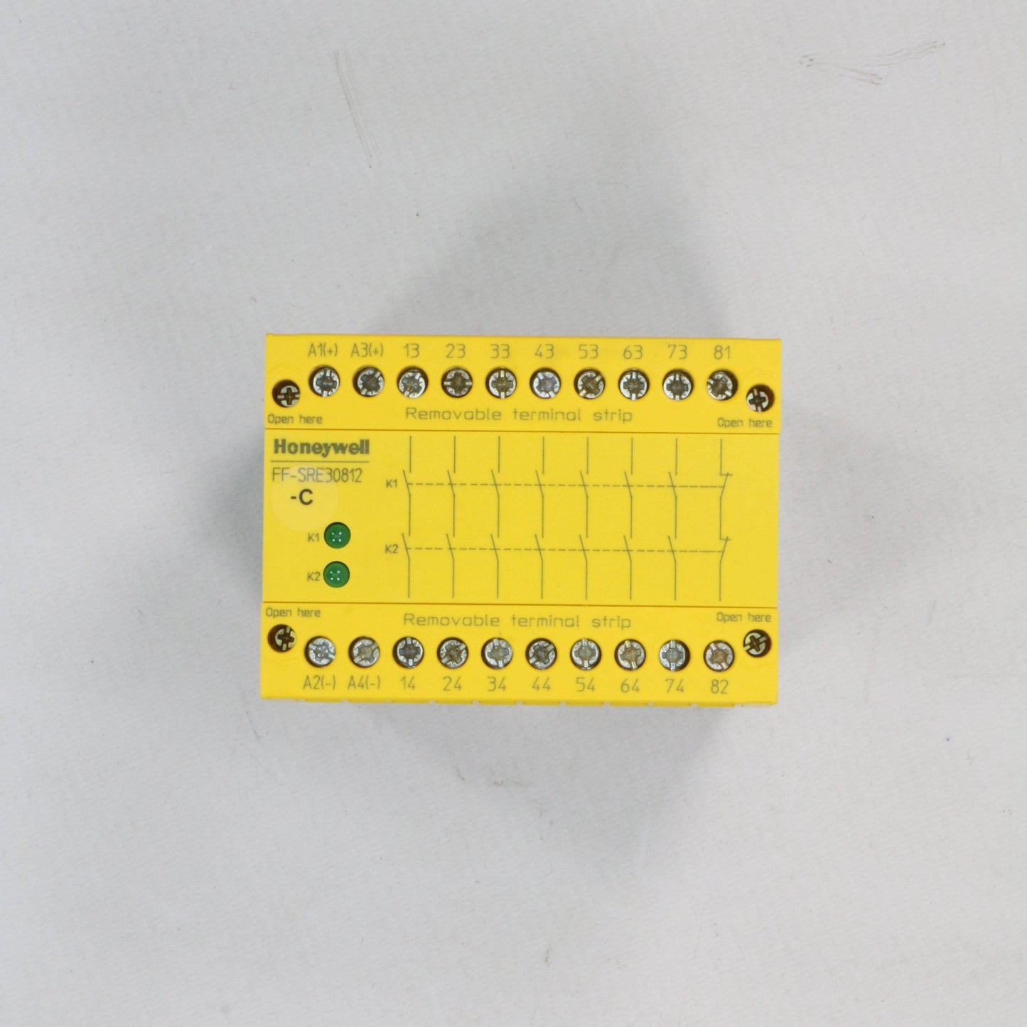 Honeywell FF-SRE30812-C Safety Relay Extension Module-Extension Module-Used Industrial Parts