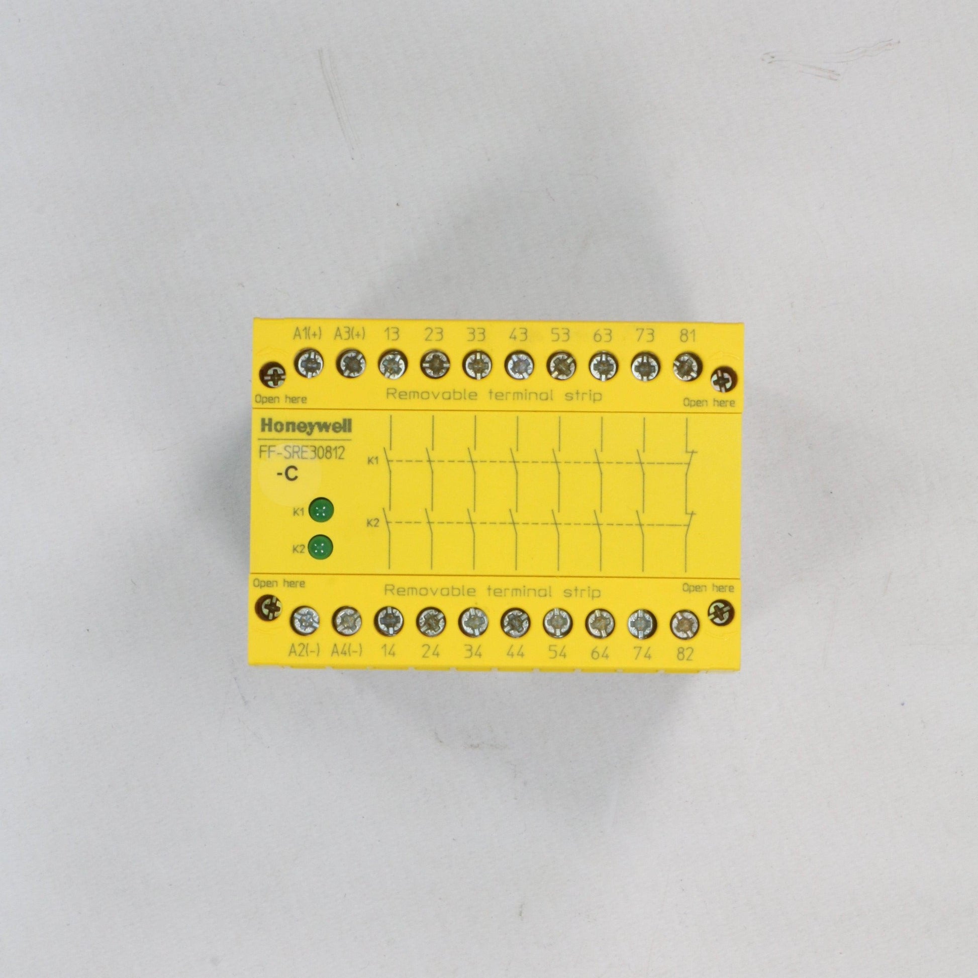 Honeywell FF-SRE30812-C Safety Relay Extension Module-Extension Module-Used Industrial Parts