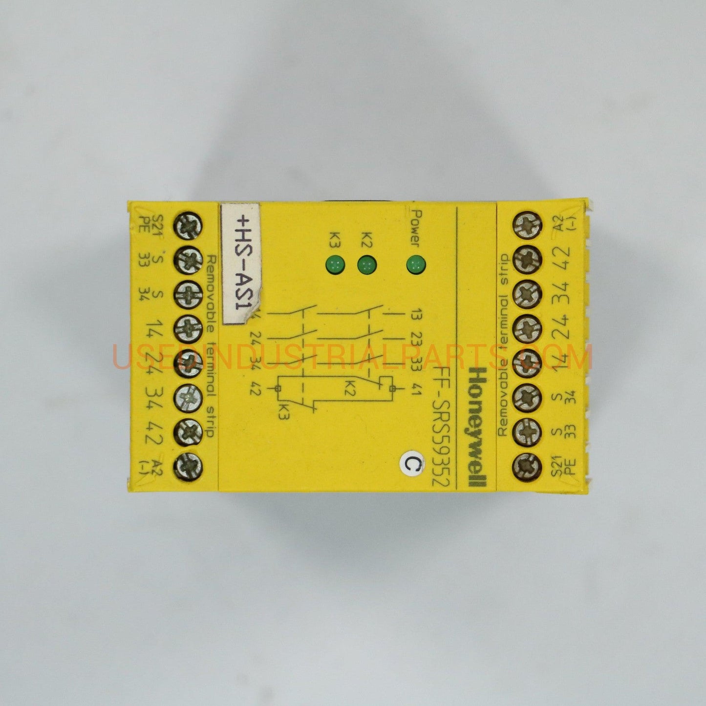 Honeywell FF-SRS59352 C-Safety Relay-AA-02-05-Used Industrial Parts