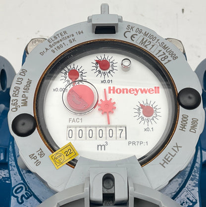Honeywell Helix H4000 Horizontal Water Meter-Horizontal Water Meter-Used Industrial Parts