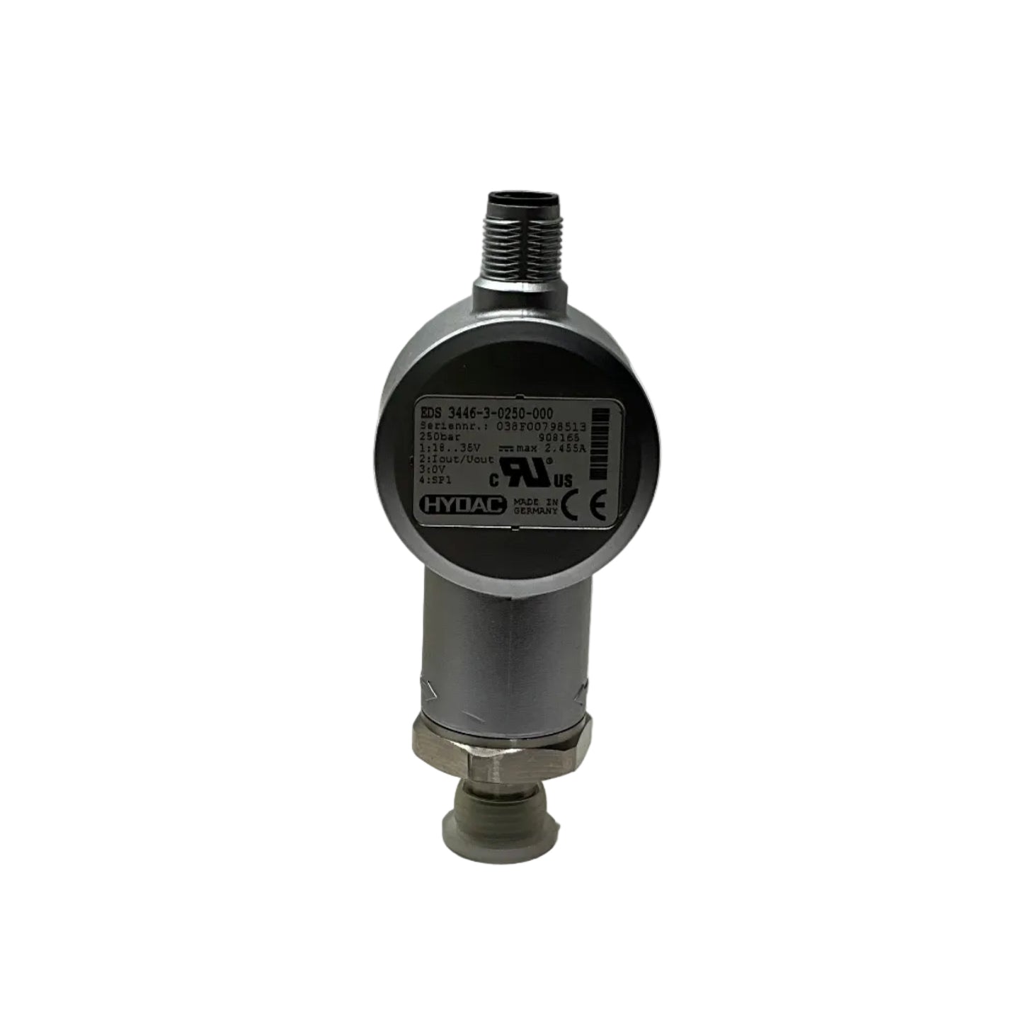 Hydac EDS 3000 Electronic Pressure Switch-Electronic Pressure Switch-Used Industrial Parts