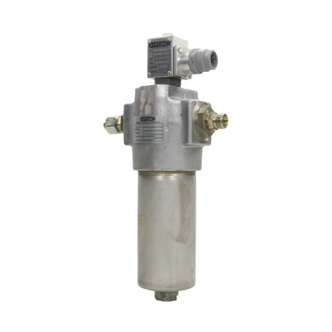 Hydac Inline Filter Housing & Clogging Indicator-Hydraulic Filter Housing-Used Industrial Parts