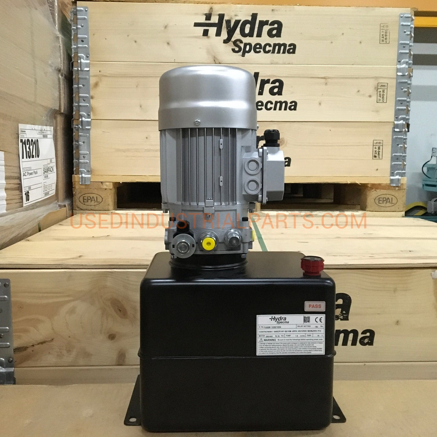 Hydra Specma Hydraulic Power Pack-Power pack-BC-01-01-01-Used Industrial Parts