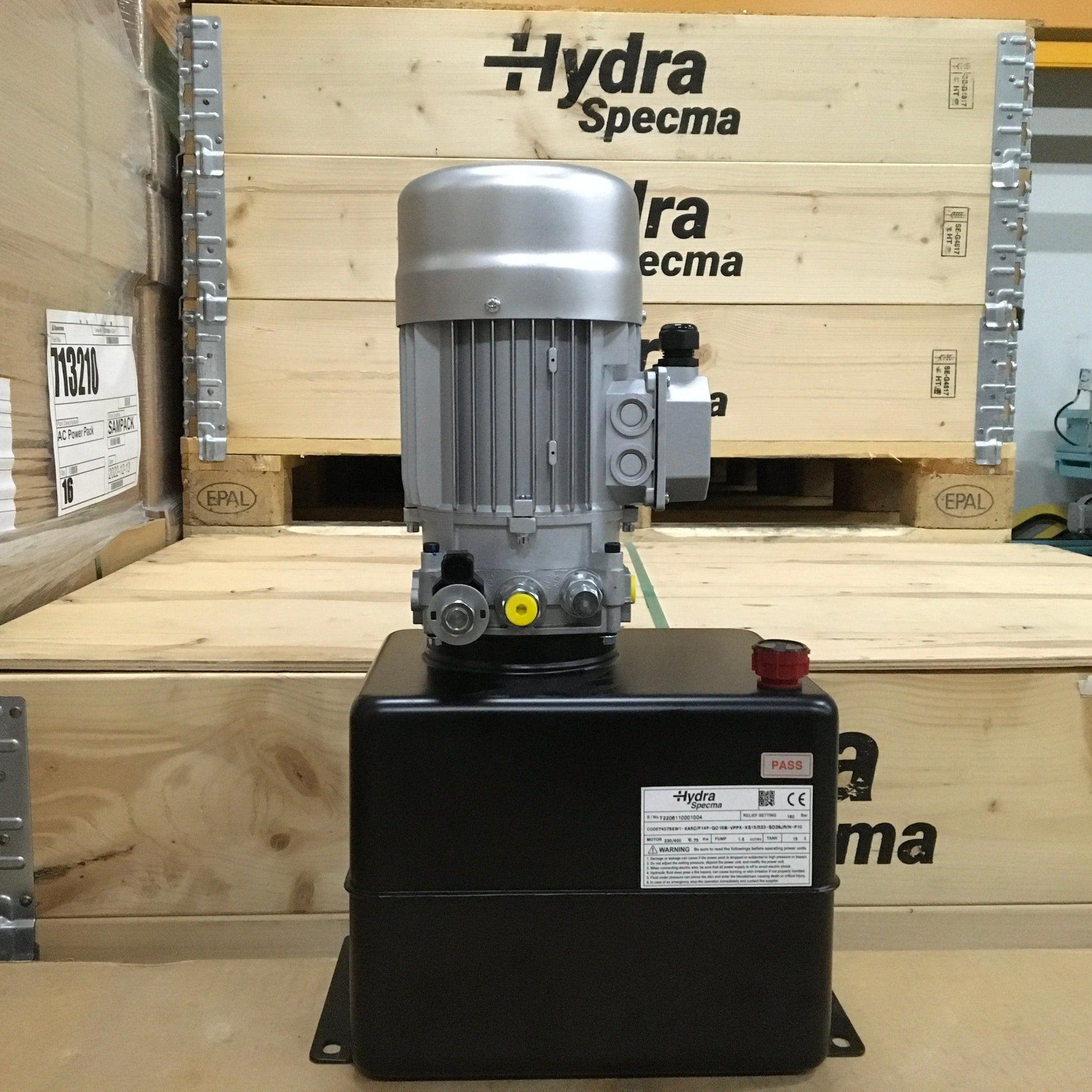 Hydra Specma Hydraulic Power Pack-Power pack-Used Industrial Parts