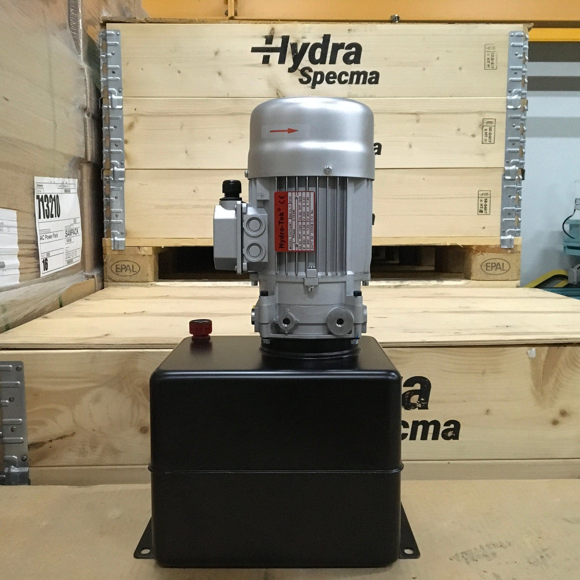 Hydraulic Power Pack Hydra Specma-Hydraulic Power Pack-Used Industrial Parts