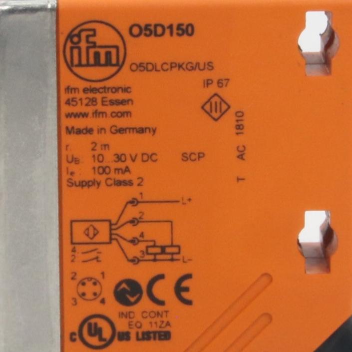 IFM Electronic 05D150 Photoelectric Distance Sensor-Photoelectric Distance Sensor-Used Industrial Parts