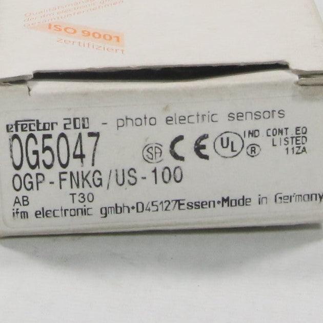 IFM Electronic 0G5047 Photoelectric Sensor-Photoelectric Sensor-Used Industrial Parts