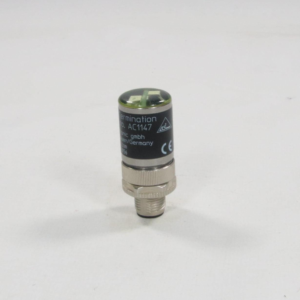 IFM Electronic AC1147 AS-Interface Passive Bus Termination-AS-Interface Passive Bus Termination-Used Industrial Parts