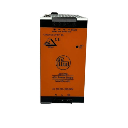 IFM Electronic AC1258 AS-i Power Supply-AS-i Power Supply-Used Industrial Parts