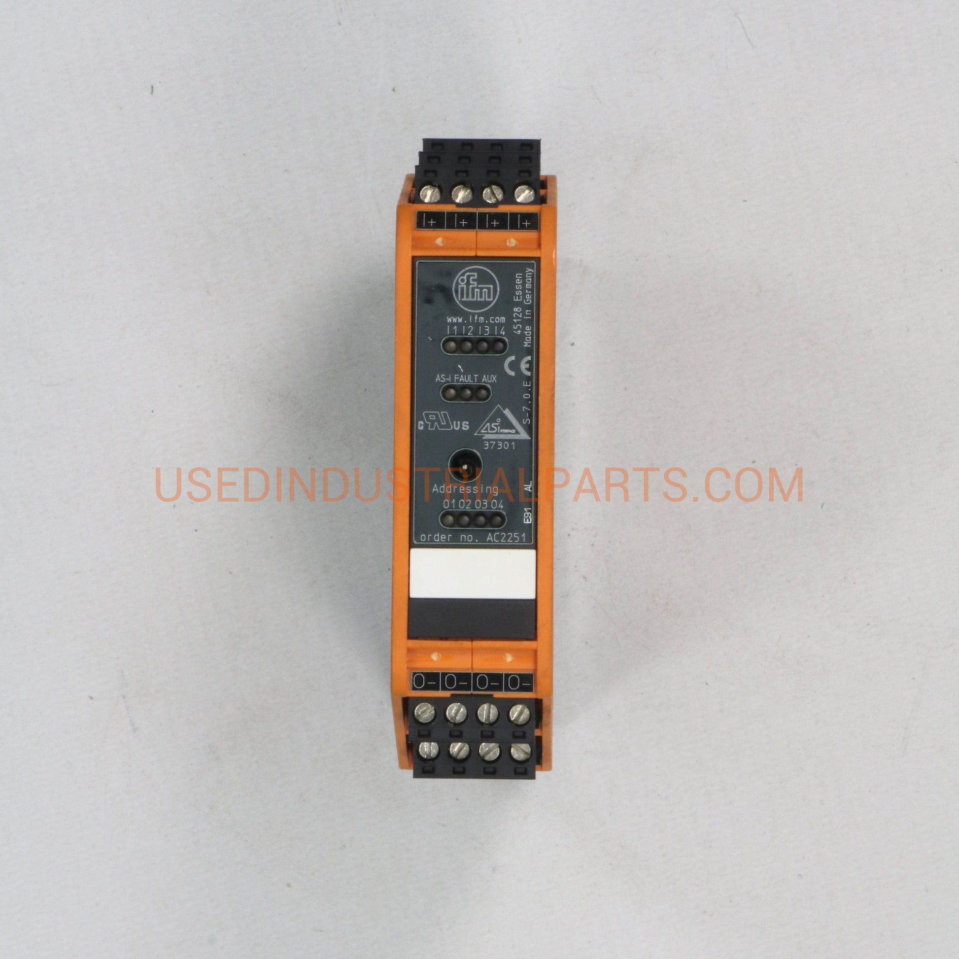 IFM Electronic AC2251 AS-Interface Control Cabinet Module-Control Cabinet Module-AD-06-04-Used Industrial Parts