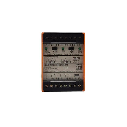 IFM Electronic DN0202 Switching Amplifier-Switching Amplifier-Used Industrial Parts
