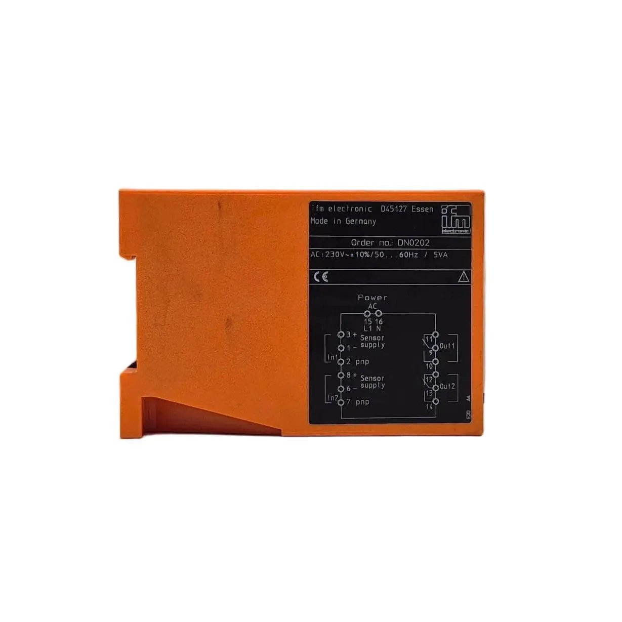 IFM Electronic DN0202 Switching Amplifier-Switching Amplifier-Used Industrial Parts