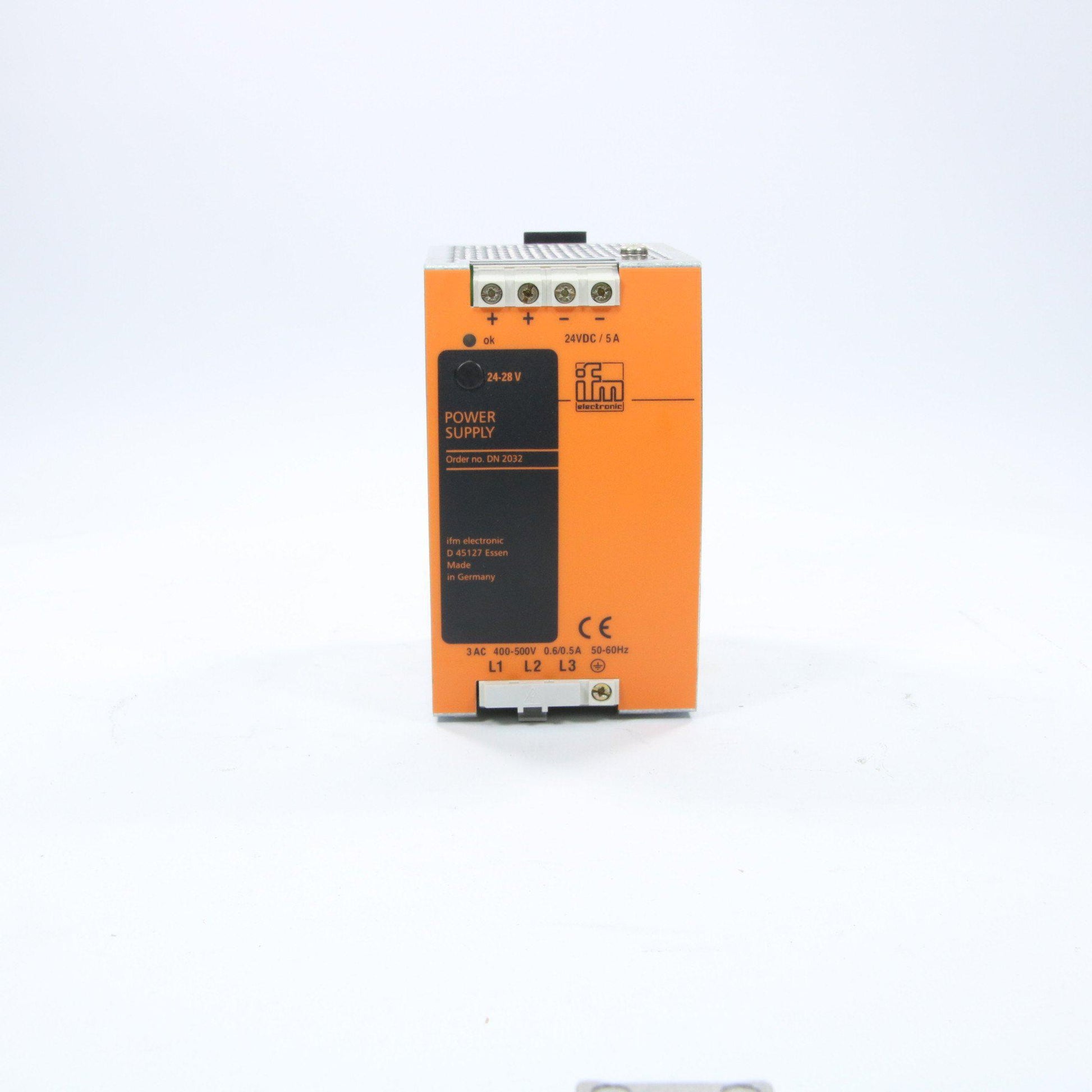 IFM Electronic DN2032 power Supply-Electric Components-Used Industrial Parts