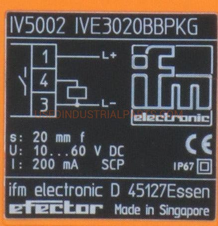 IFM Electronic Efector Inductive Sensor IV5002-Inductive Sensor-AB-05-01-Used Industrial Parts