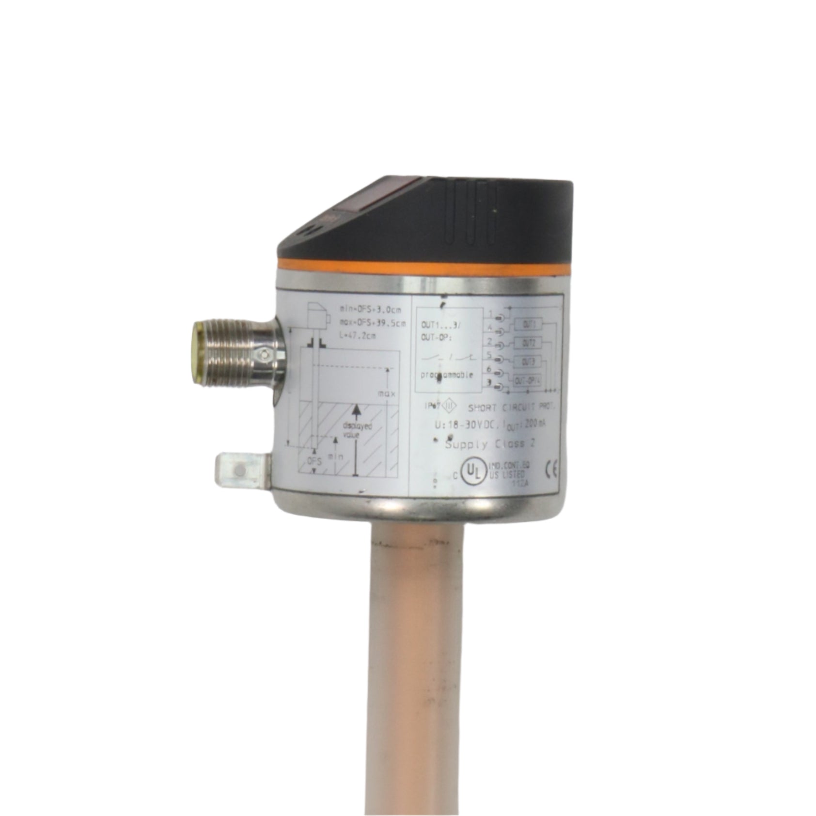 IFM Electronic Efector LK8123 Electronic Level Sensor-Electronic Level Sensor-Used Industrial Parts