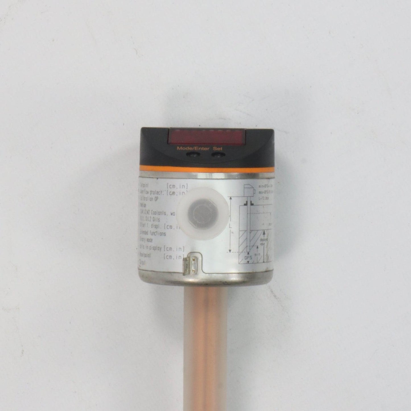 IFM Electronic Efector LK8124 Electronic Level Sensor-Electronic Level Sensor-Used Industrial Parts