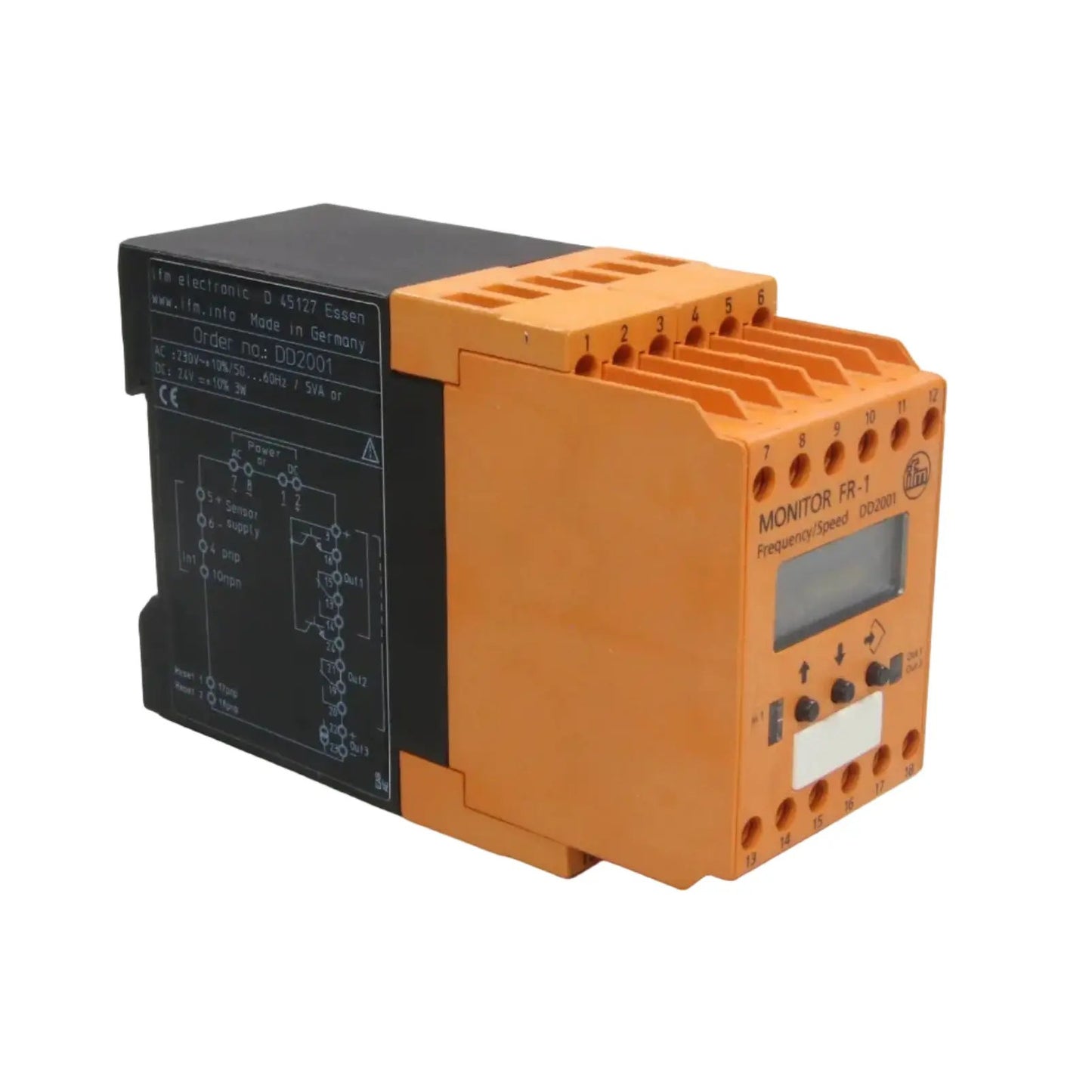 IFM Electronic FR-1 Frequency/Speed Monitor-Relay-CA-03-06-06-6152428662668-Used Industrial Parts