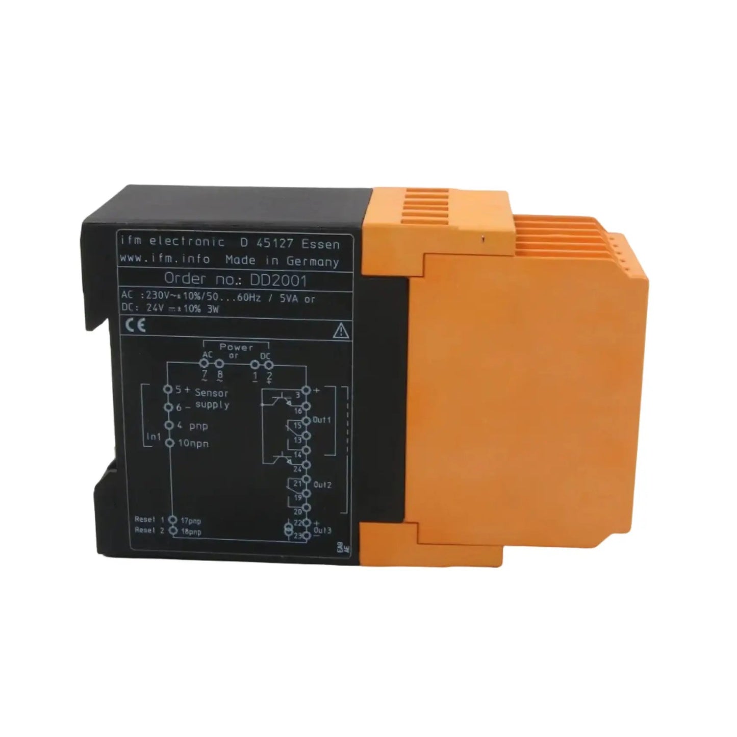 IFM Electronic FR-1 Frequency/Speed Monitor-Relay-Used Industrial Parts