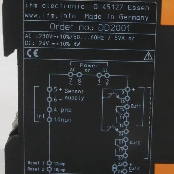 IFM Electronic FR-1 Frequency/Speed Monitor-Relay-Used Industrial Parts