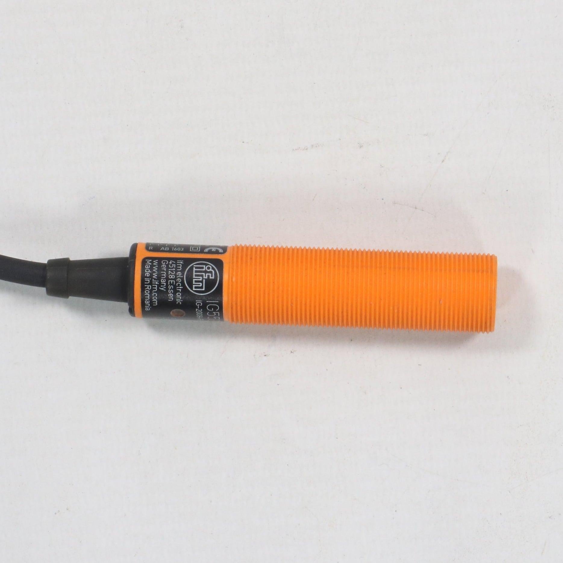 IFM Electronic IG5533 Inductive Sensor - IG-2008-FRKG-Inductive Sensor-Used Industrial Parts