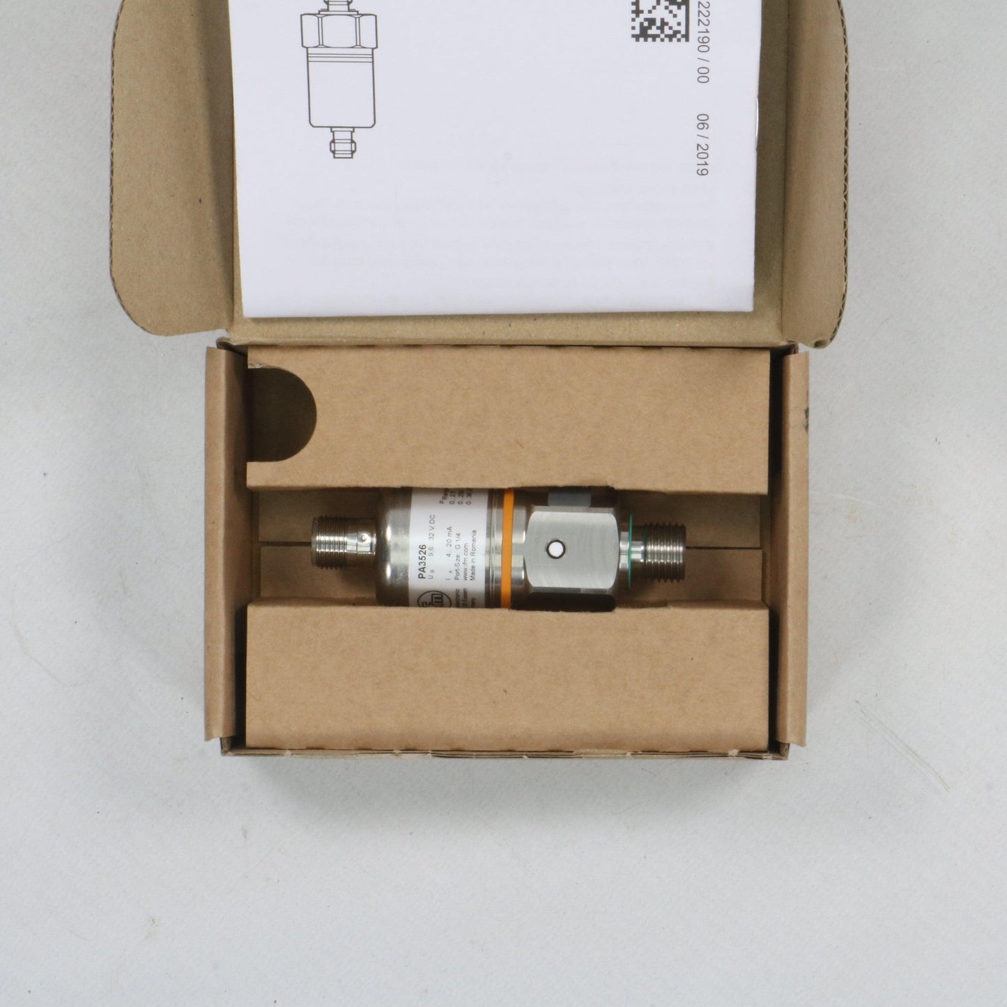 IFM Electronic PA3526 Pressure Transmitter-Pressure Transmitter-Used Industrial Parts