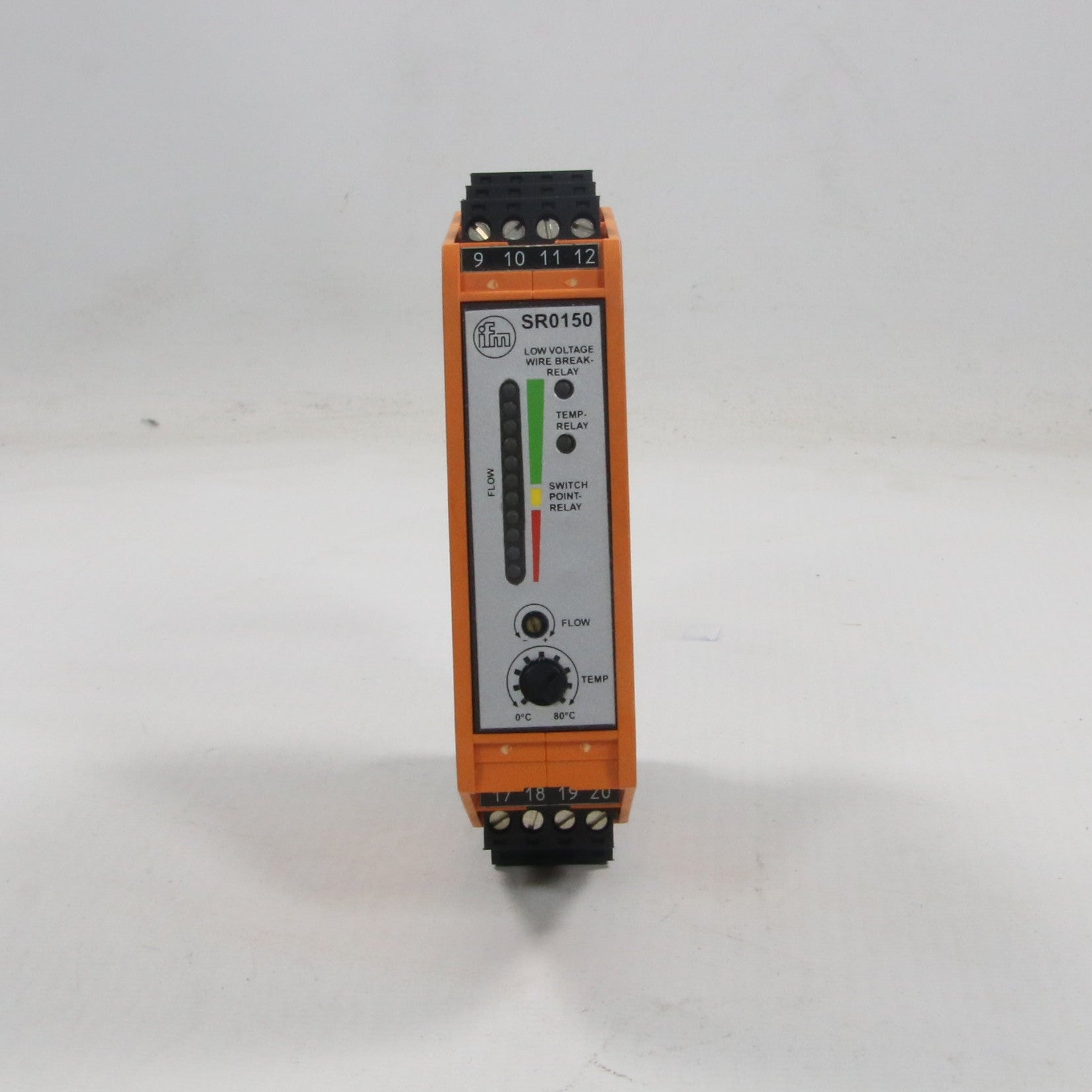 IFM Electronic SR0150 Control Monitor for Flow Sensors-Control Monitor-Used Industrial Parts