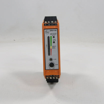 IFM Electronic SR0150 Control Monitor for Flow Sensors-Control Monitor-Used Industrial Parts