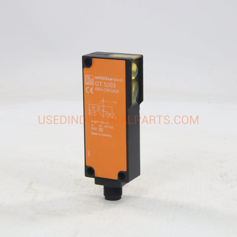 Image of IFM Electronics Eflector OT 5203 Photoelectric Sensor-Photoelectric Sensor-AB-03-06-Used Industrial Parts