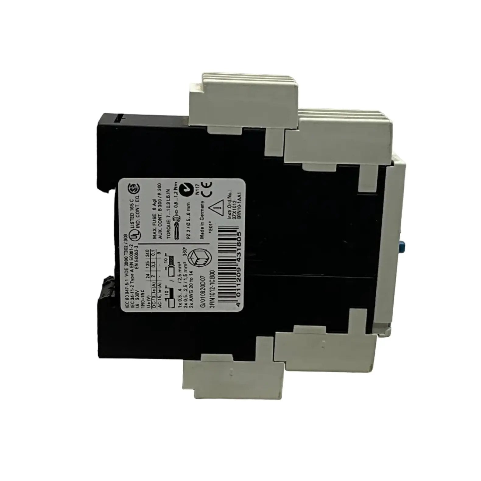 Siemens Sirius 3RN1012-1CB00 Thermistor Motor Protection Relay-Thermistor Motor Protection Relay-Used Industrial Parts