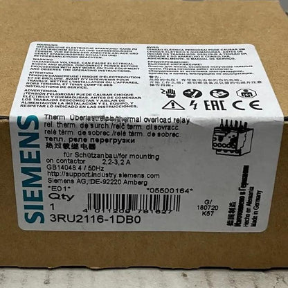 Siemens Sirius 3RU2116-1DB0 Thermal Overload Relay-Thermal Overload Relay-Used Industrial Parts