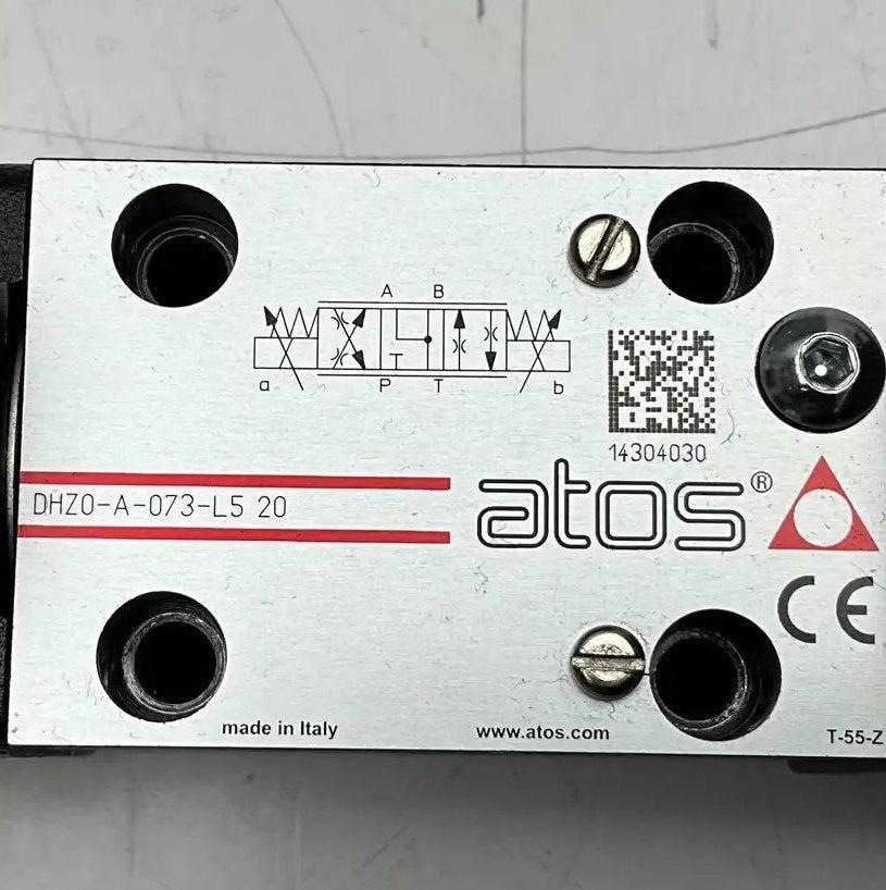 Atos DHZO-A-073-L5 20 Twin Solenoid Proportional Directional Valve-Twin Solenoid Proportional Directional Valve-Used Industrial Parts