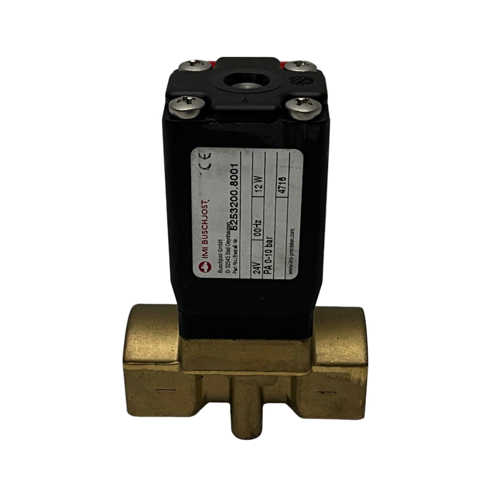 IMI Buschjost 8253200.8001 Solenoid Valve-Solenoid Valve-Used Industrial Parts