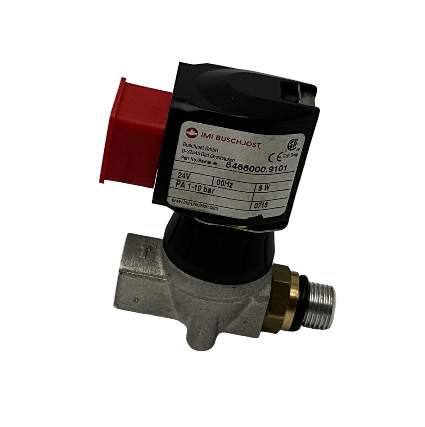 IMI Buschjost 8466000.9101 Solenoid Valve - 24 V DC-Solenoid Valve-Used Industrial Parts