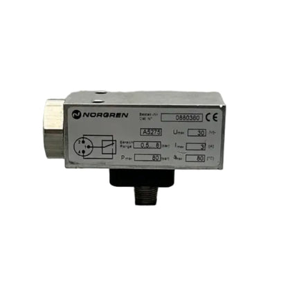 IMI Norgren 0880360 Electro-mechanical Pneumatic Pressure Switch-Electro-mechanical Pneumatic Pressure Switch-Used Industrial Parts