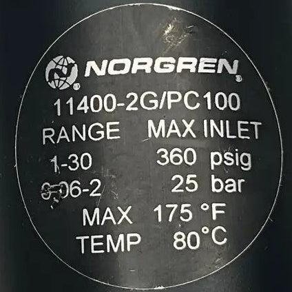 IMI Norgren 11400-2G/PC 100 Pilot Pressure Regulator-Pilot Pressure Regulator-Used Industrial Parts