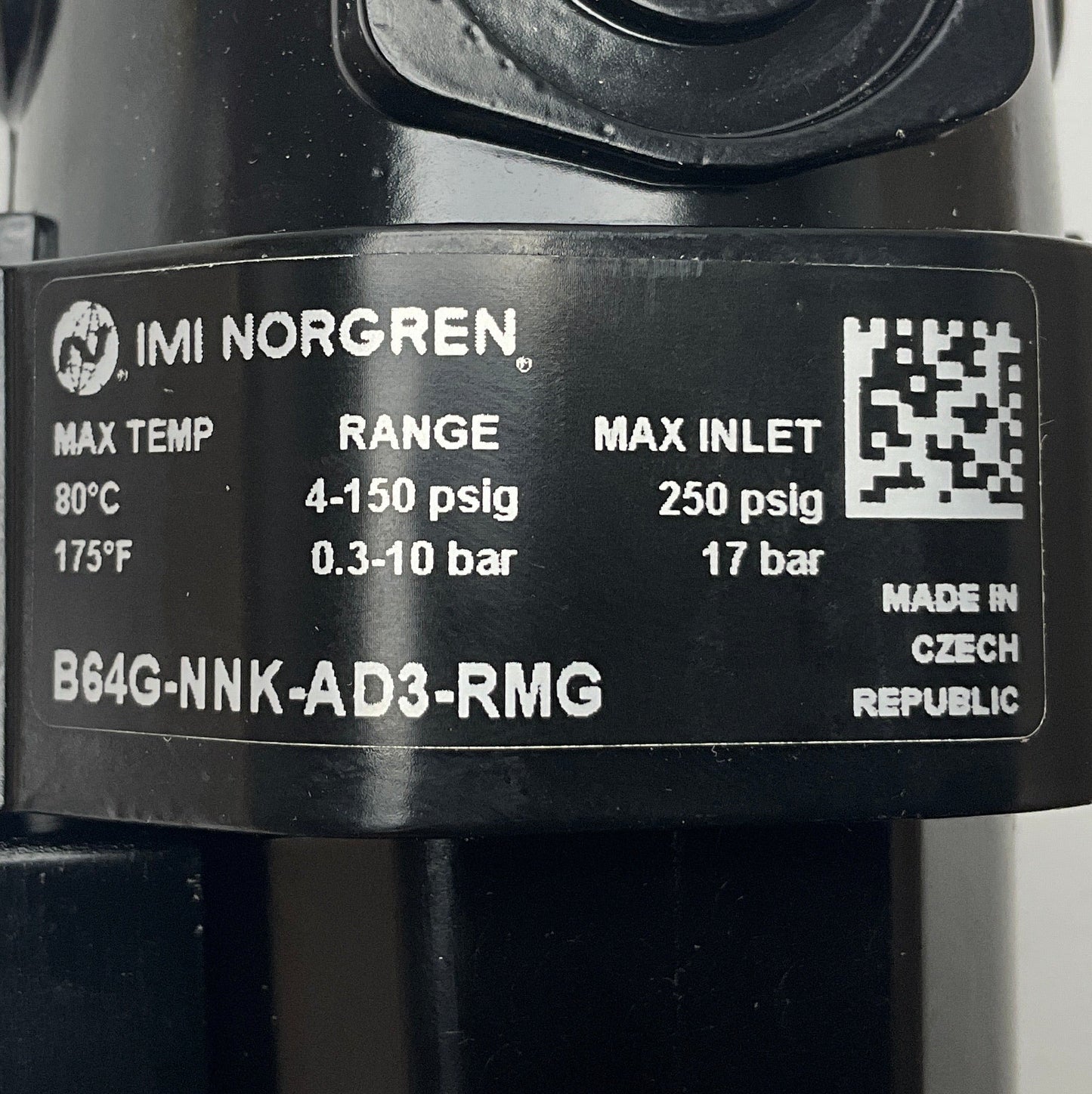 IMI Norgren B64G-NNK-AD3-RMG Olympian Plus Regulator/Filter-Regulator/Filter-Used Industrial Parts