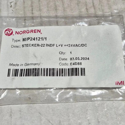 IMI Norgren M/P24121/1 Solenoid Valve Plug-Solenoid Valve Plug-Used Industrial Parts
