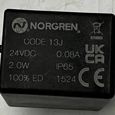 IMI Norgren QM/48/13J/21 Solenoid Coil - 24 VDC-Solenoid Coil-Used Industrial Parts