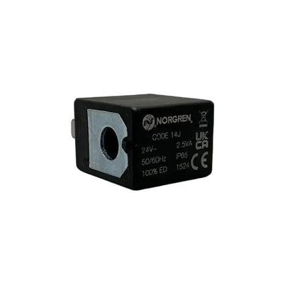 IMI Norgren QM/48/14J/21 Solenoid Coil - 24 VAC-Solenoid Coil-01-AA-06-10-05-6152430087046-Used Industrial Parts