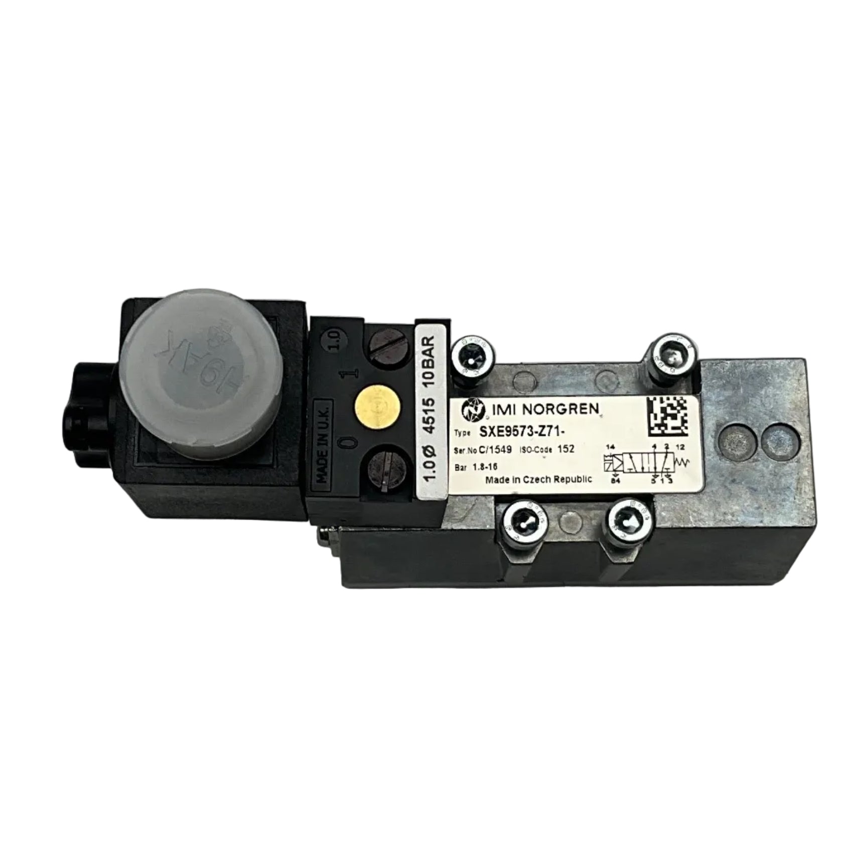 IMI Norgren SXE9573-Z71-61-23N 5/2 Way Solenoid Valve-5/2 Way Solenoid Valve-Used Industrial Parts